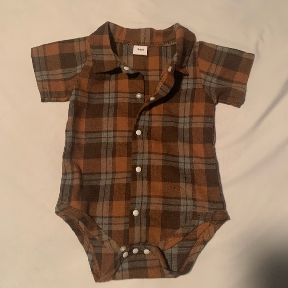 PatPat 100% cotton. 2 pcs baby clothes. Denim shorts with suspenders. - Picture 6 of 10